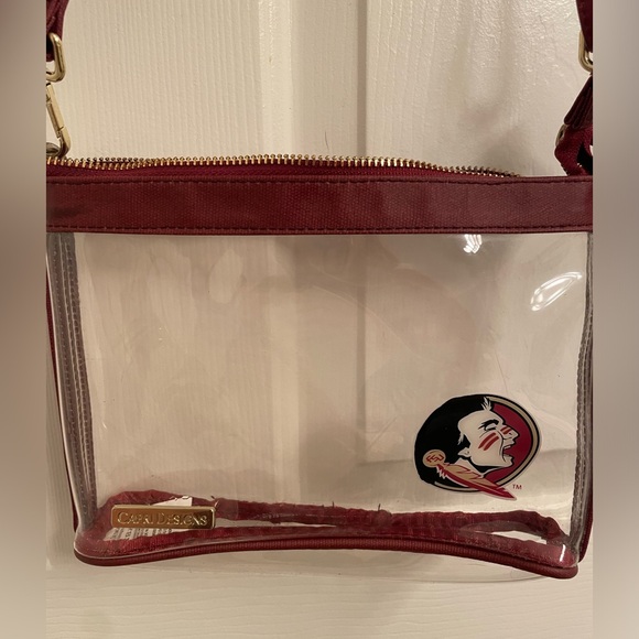 Capri Designs Florida State University FSU Crossbody Bag - Picture 3 of 3